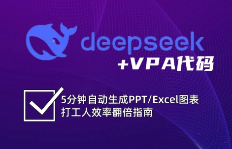 DeepSeek从入门到精通:解锁Excel和VBA高效办公新技能-网创资源站