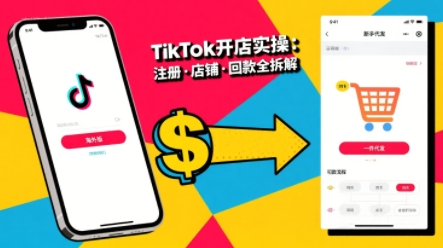 TikTok从开店到投流的进阶课,从基础实操到高阶技巧一网打尽-网创资源站