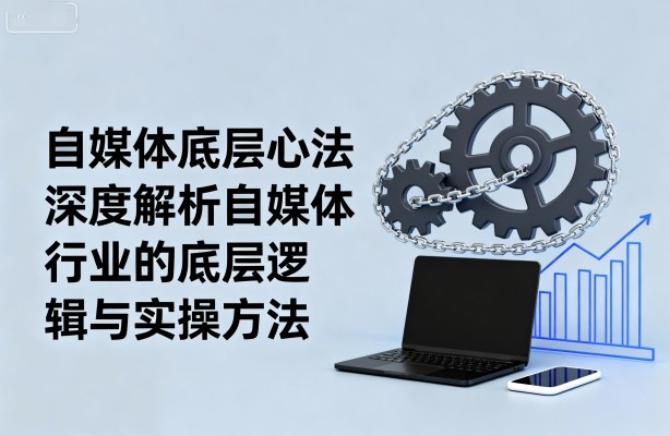 自媒体底层心法,深度解析自媒体行业的底层逻辑与实操方法-网创资源站