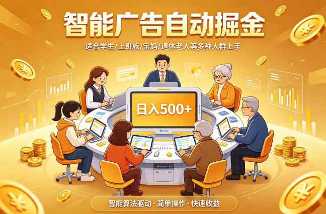 2026年最好做的项目：自动掘金项目，小白轻易上手，单日轻松收入500+【揭秘】-网创资源站